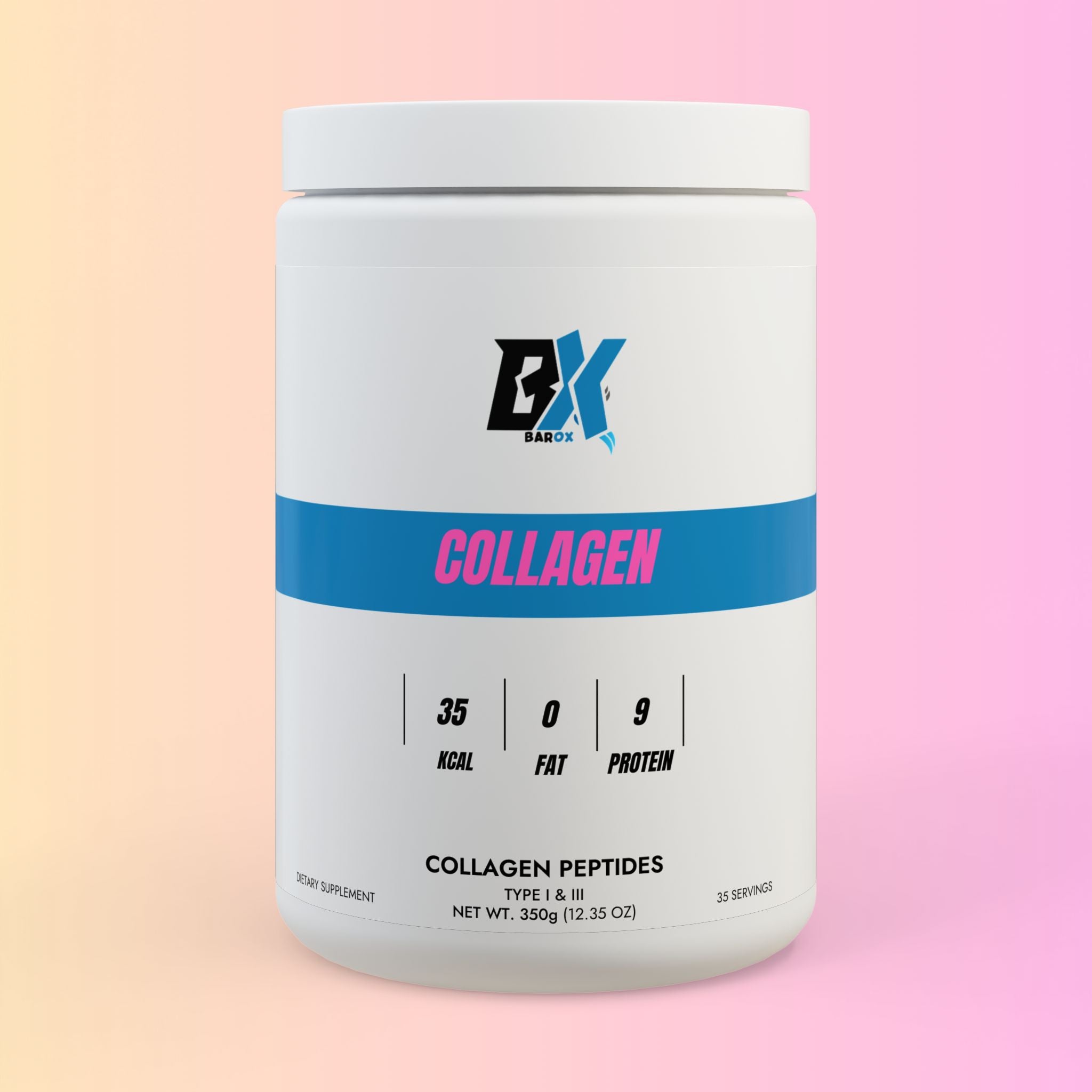 Collagen Peptides Type I & III Supplement – 350g (12.3oz)