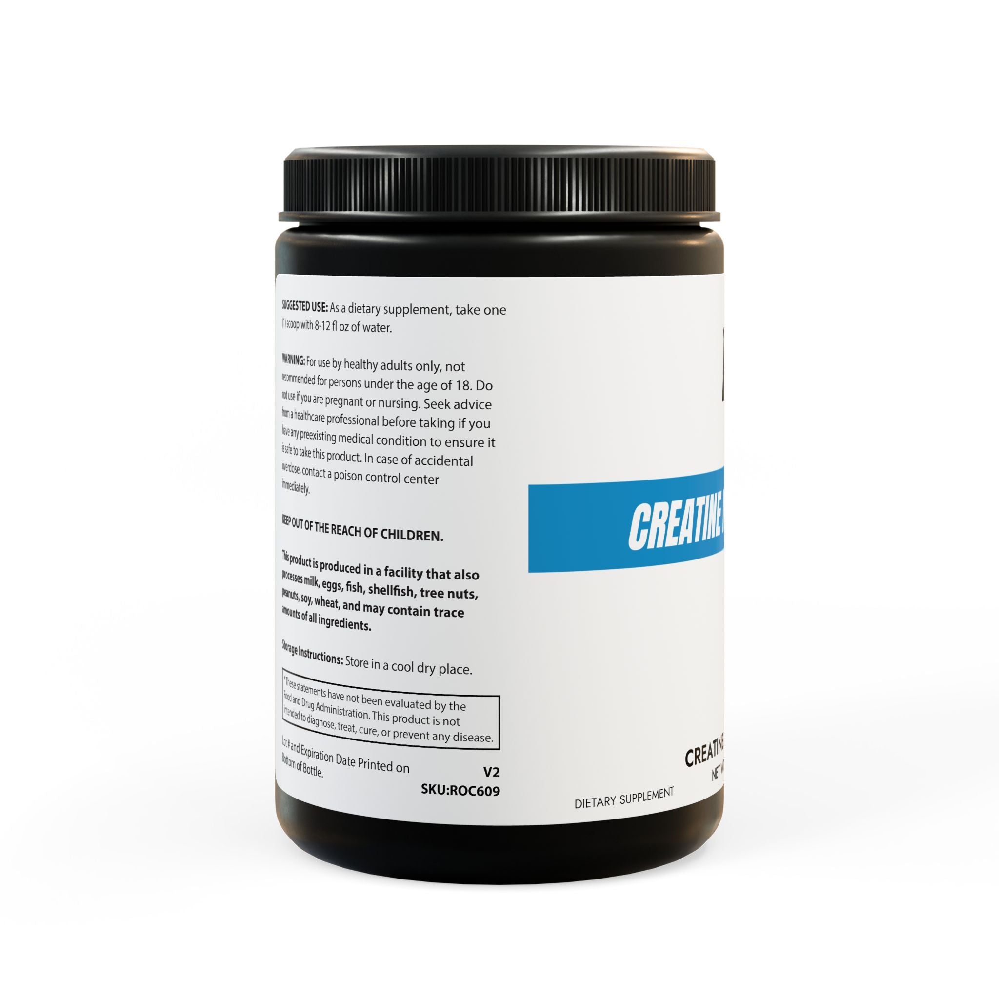 Creatine Monohydrate Supplement – 300g (10.58oz)