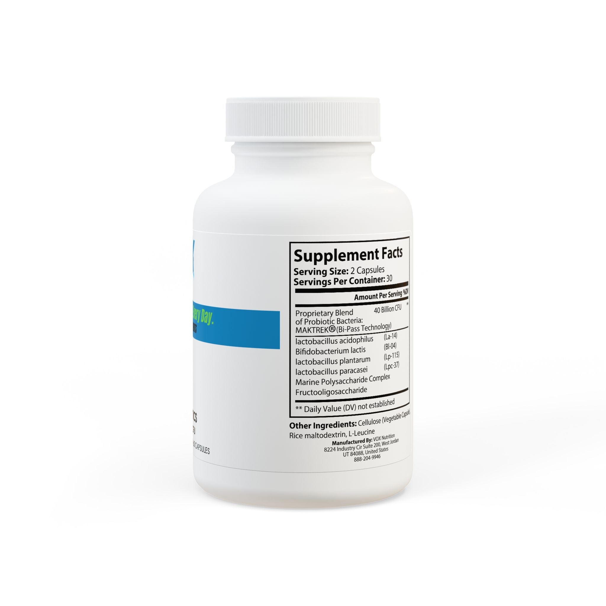 Probiotics Supplement – 60 Capsules