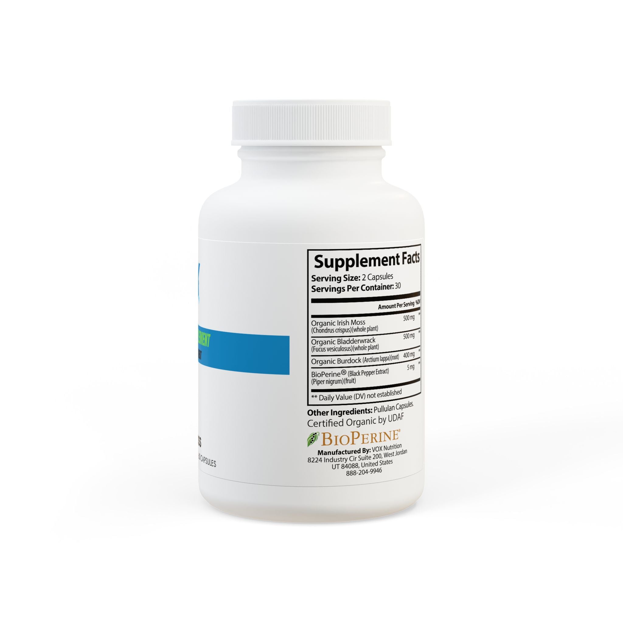 Sea Moss Supplement - 60 Capsules