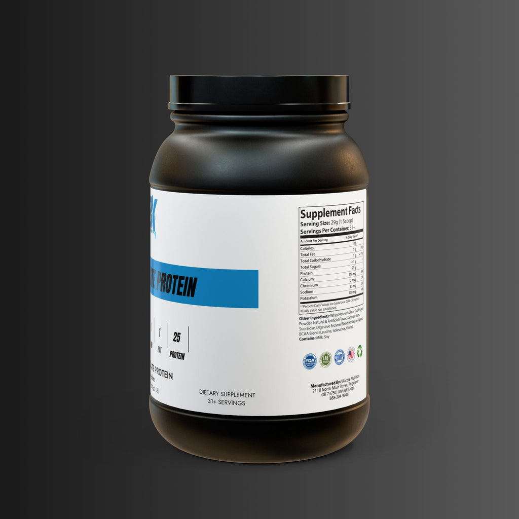 Whey Isolate Protein Supplement – 907g (2lb)