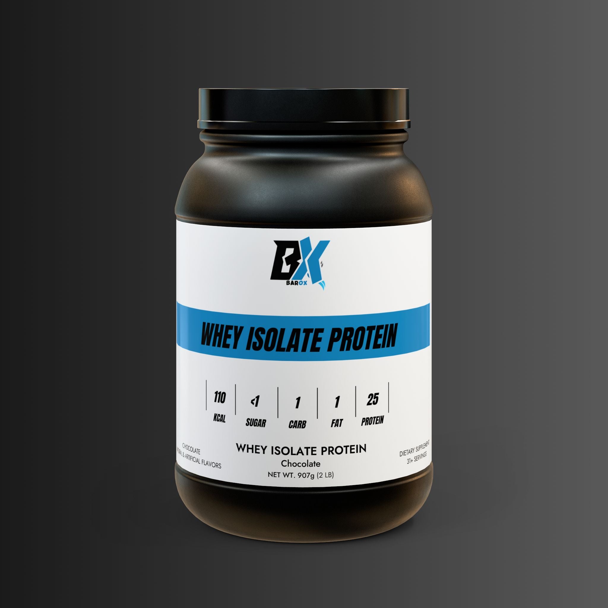 Whey Isolate Protein Supplement – 907g (2lb)
