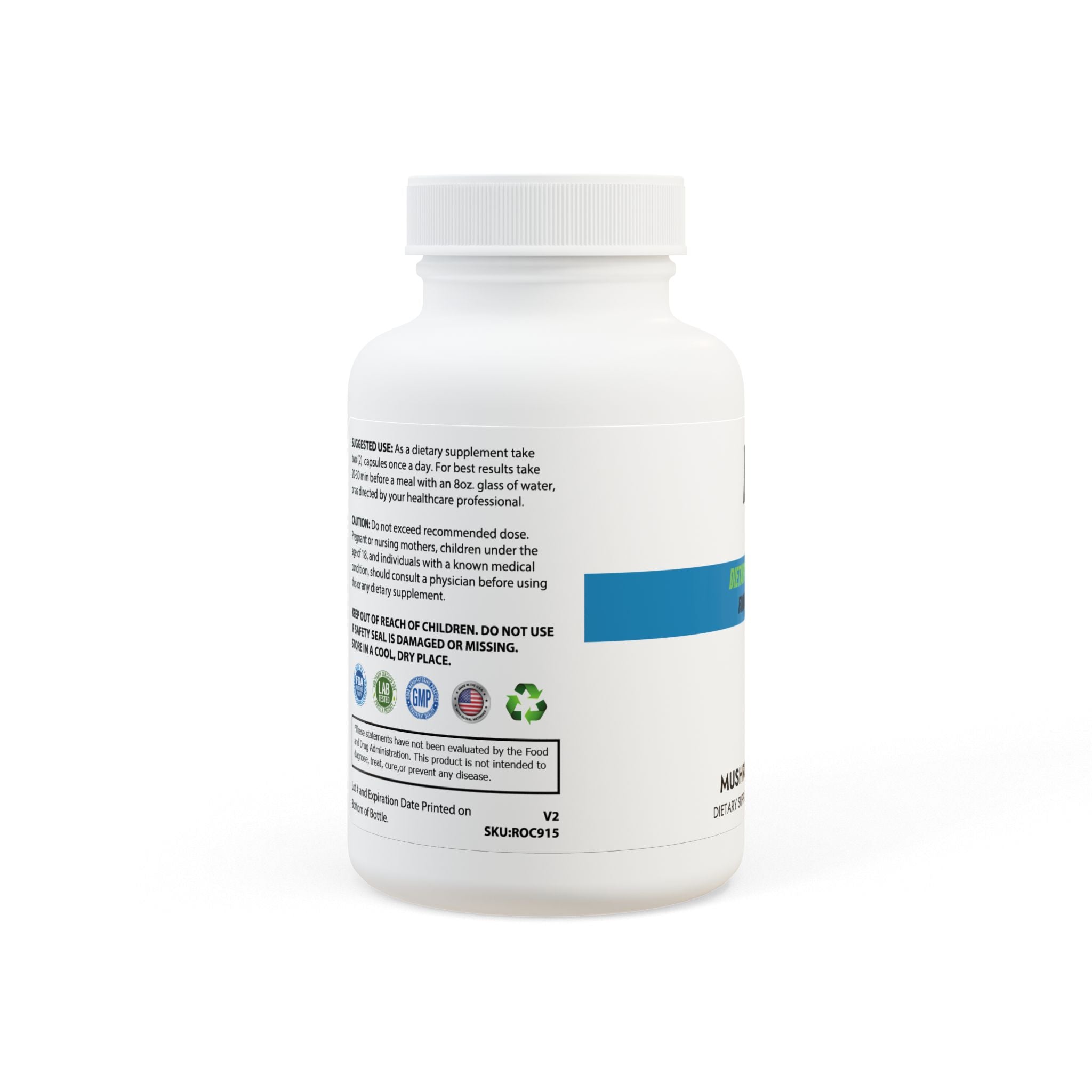 Mushroom Blend Supplement - 60 Capsules