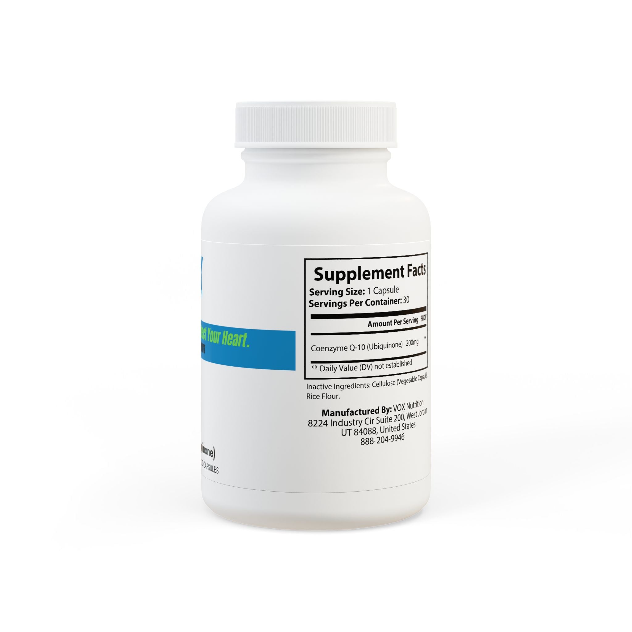 CoQ10 (Ubiquinone) – 30 Capsules