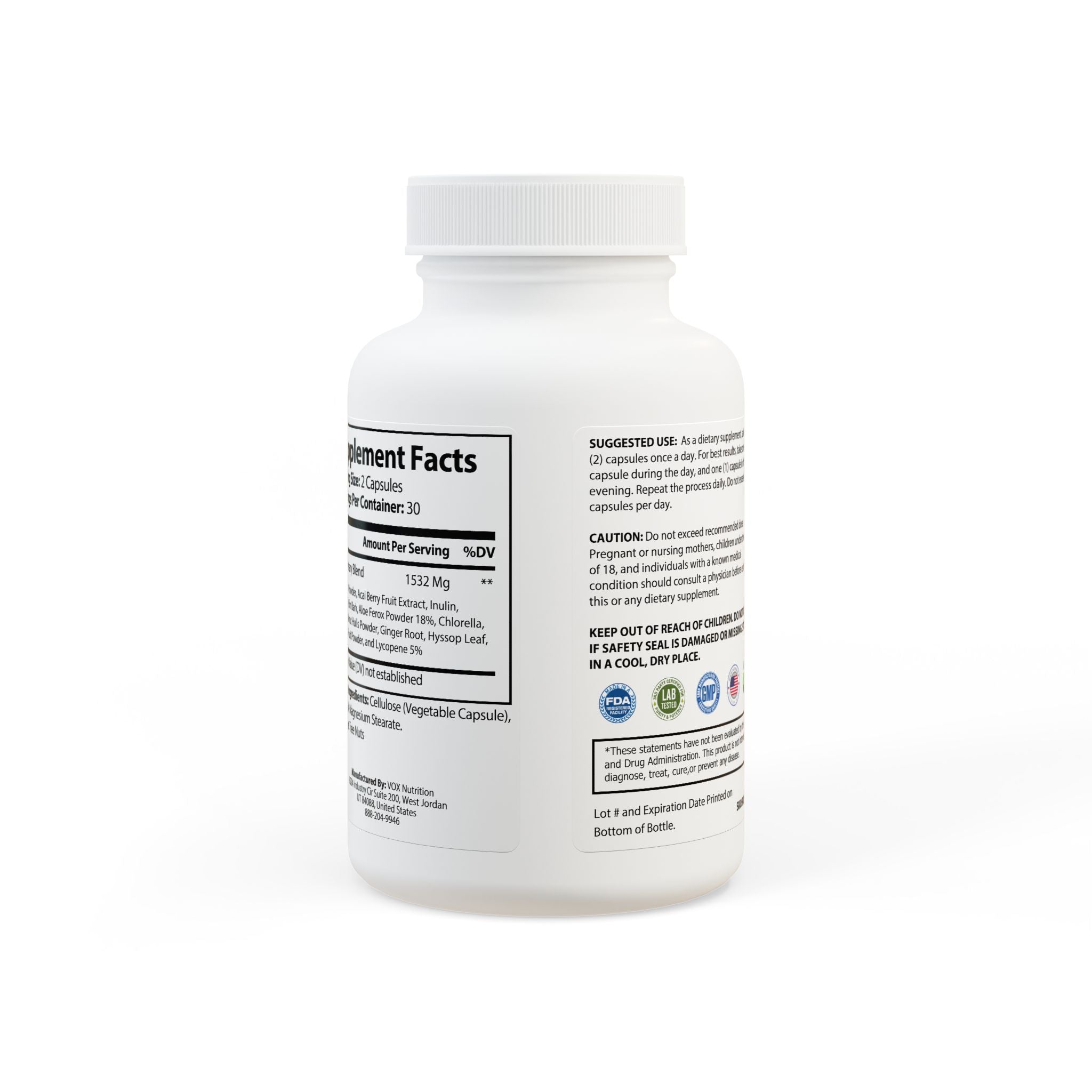 Acai Berry Complex Supplement – 60 Capsules