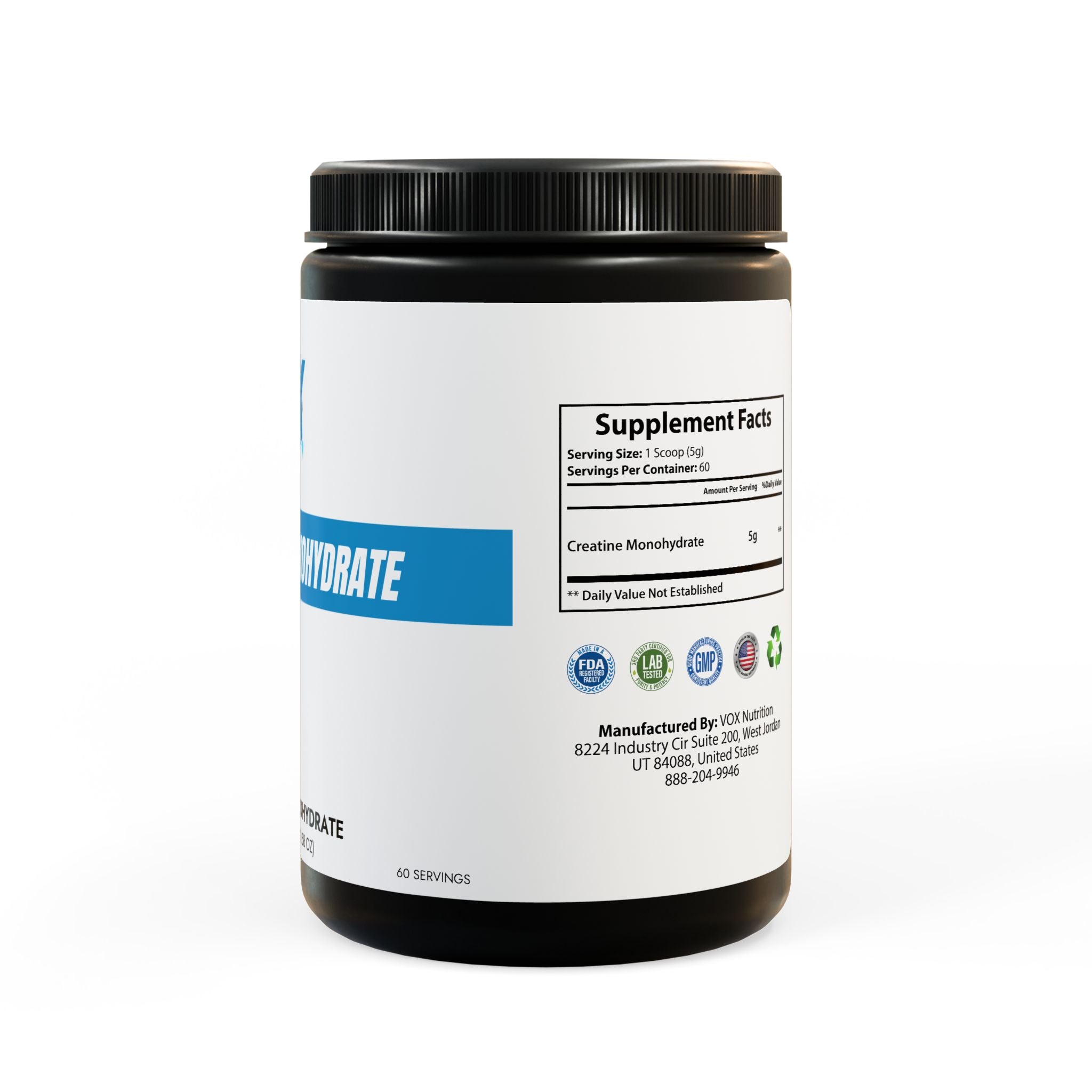 Creatine Monohydrate Supplement – 300g (10.58oz)
