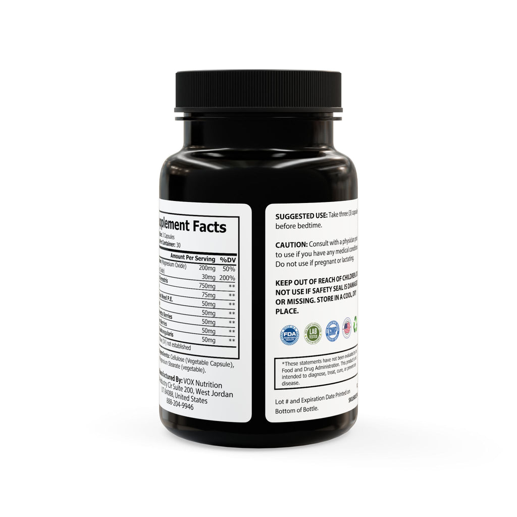 Magnesium Zinc Supplement - 90 Capsules