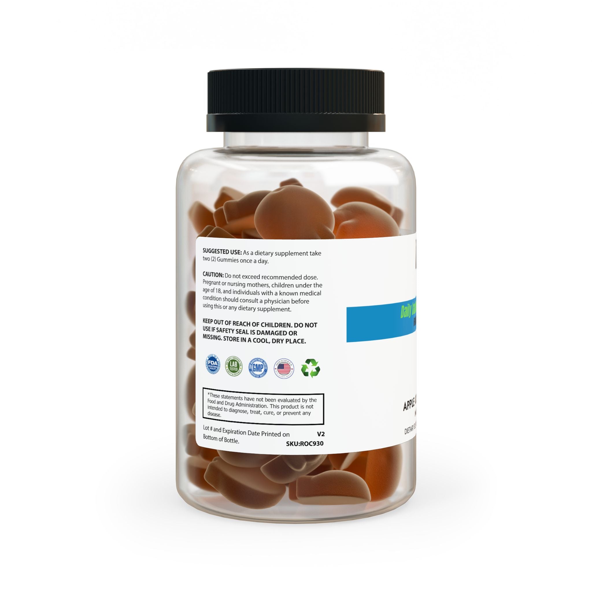 Apple Cider Vinegar Gummies - 60 Gummies