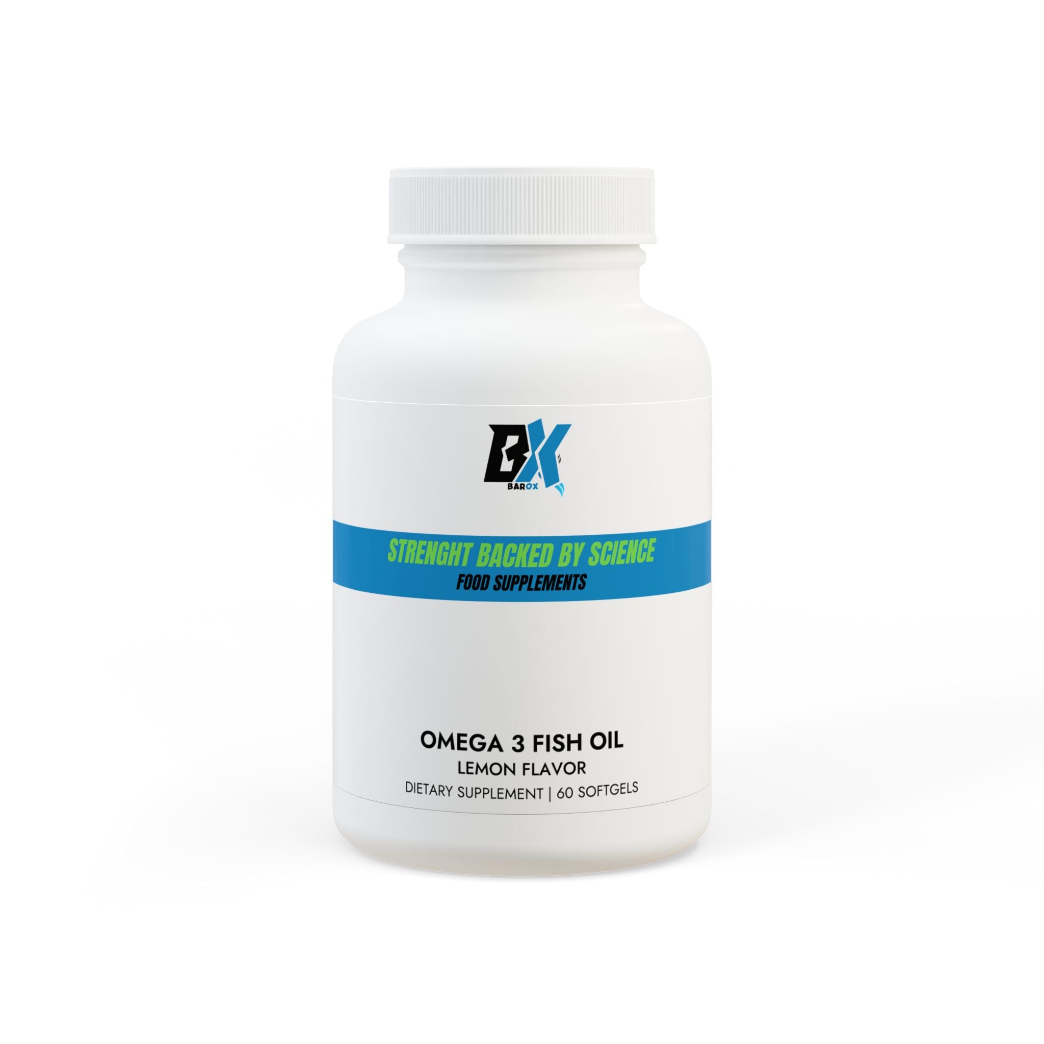 Omega 3 Fish Oil Supplement - 60 Softgels