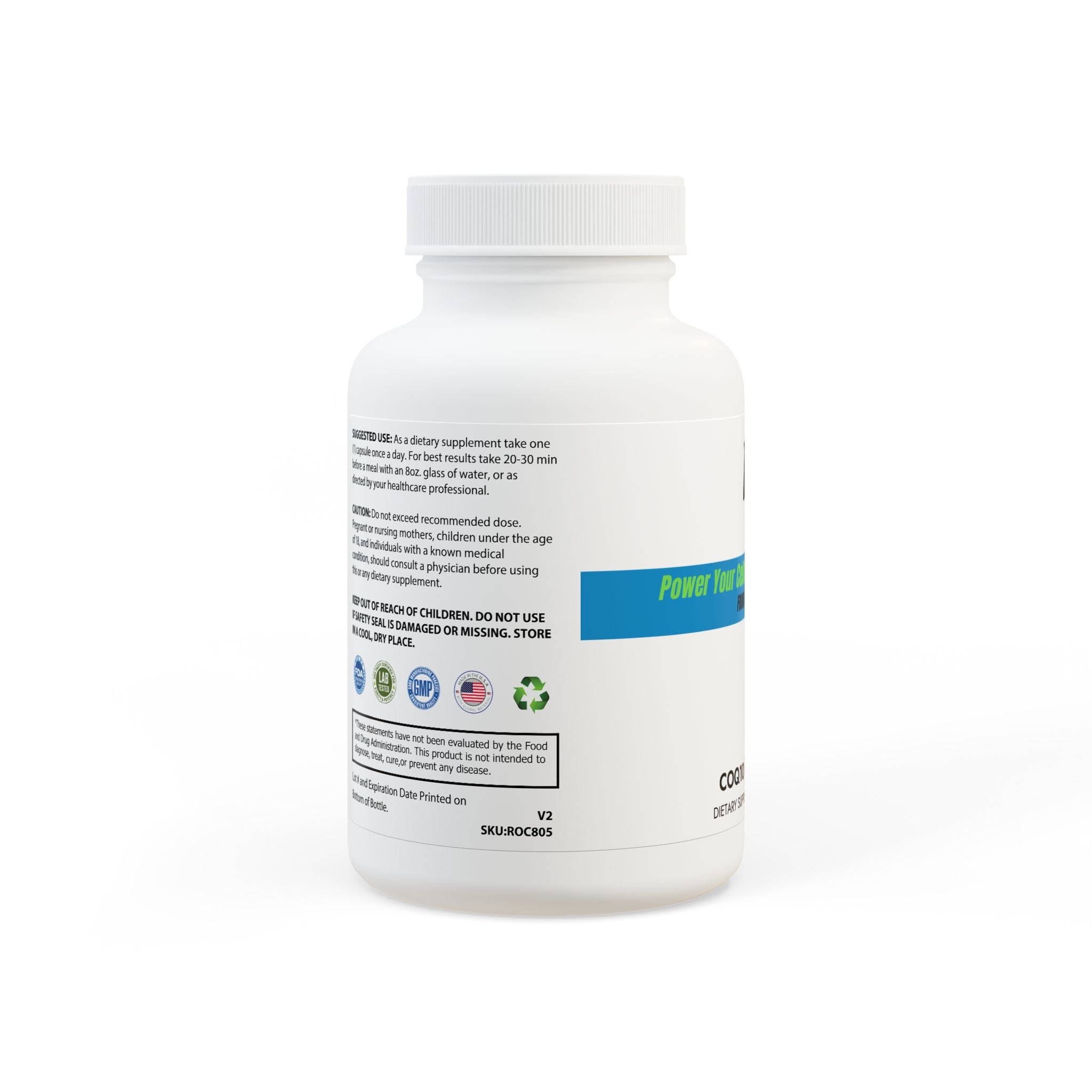 CoQ10 (Ubiquinone) – 30 Capsules
