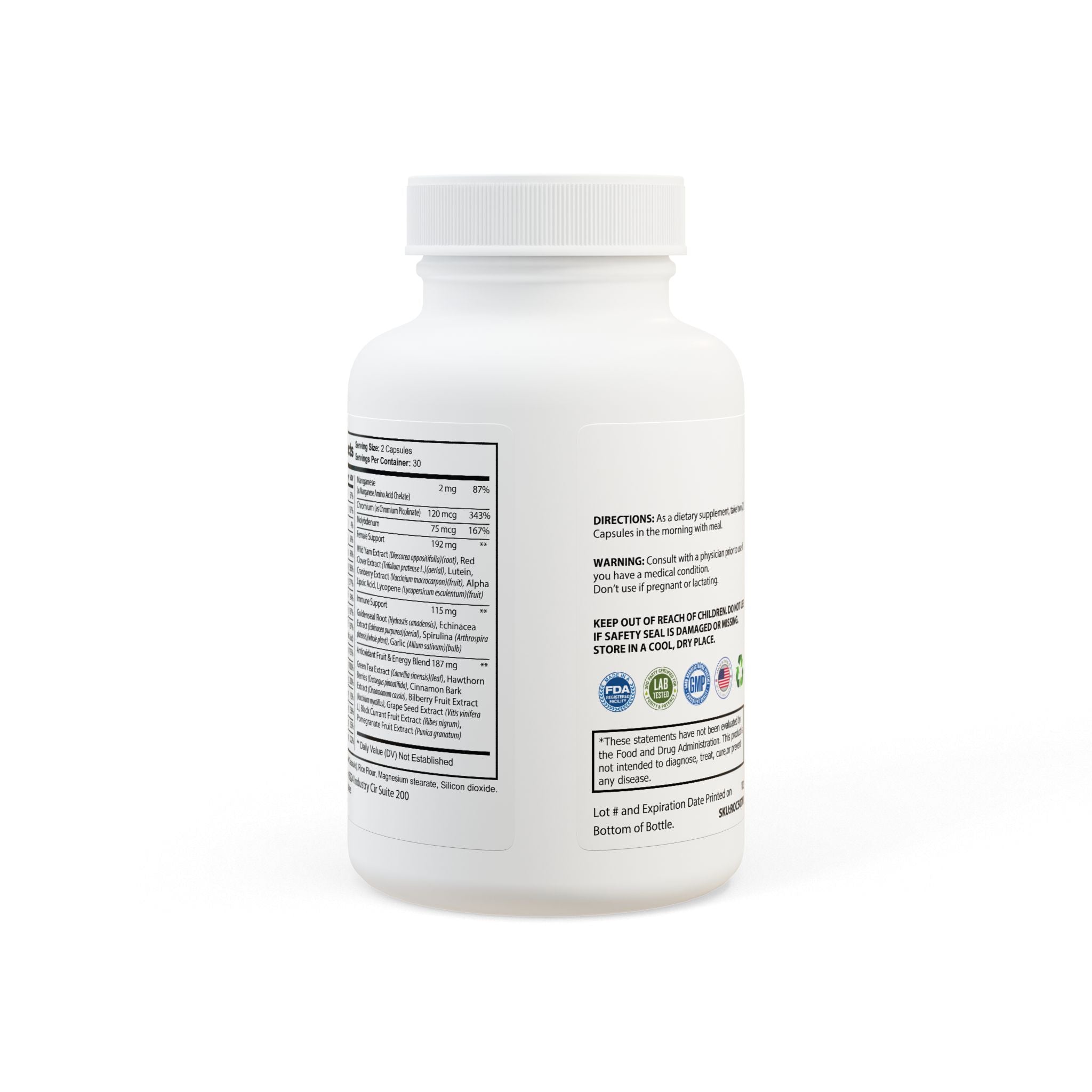 Multivitamin for Women Supplement - 60 Capsules