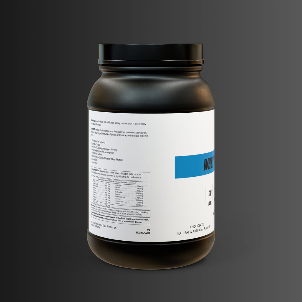 Whey Isolate Protein Supplement – 907g (2lb)
