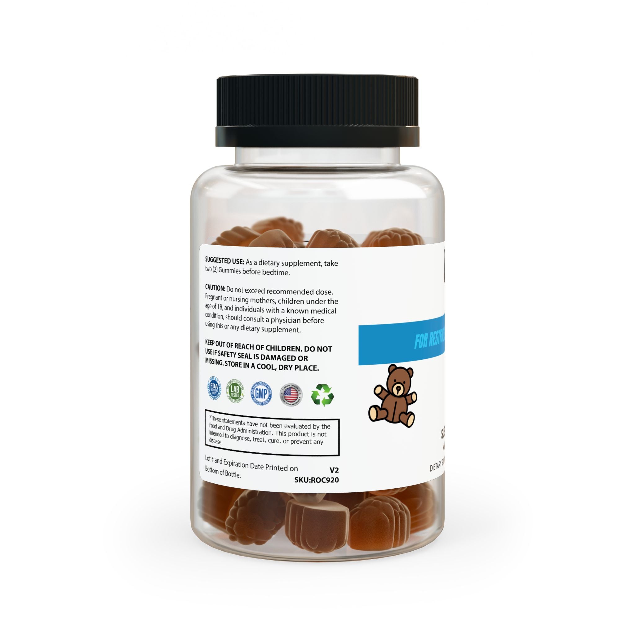 Sleep Well Gummies - 60 Gummies