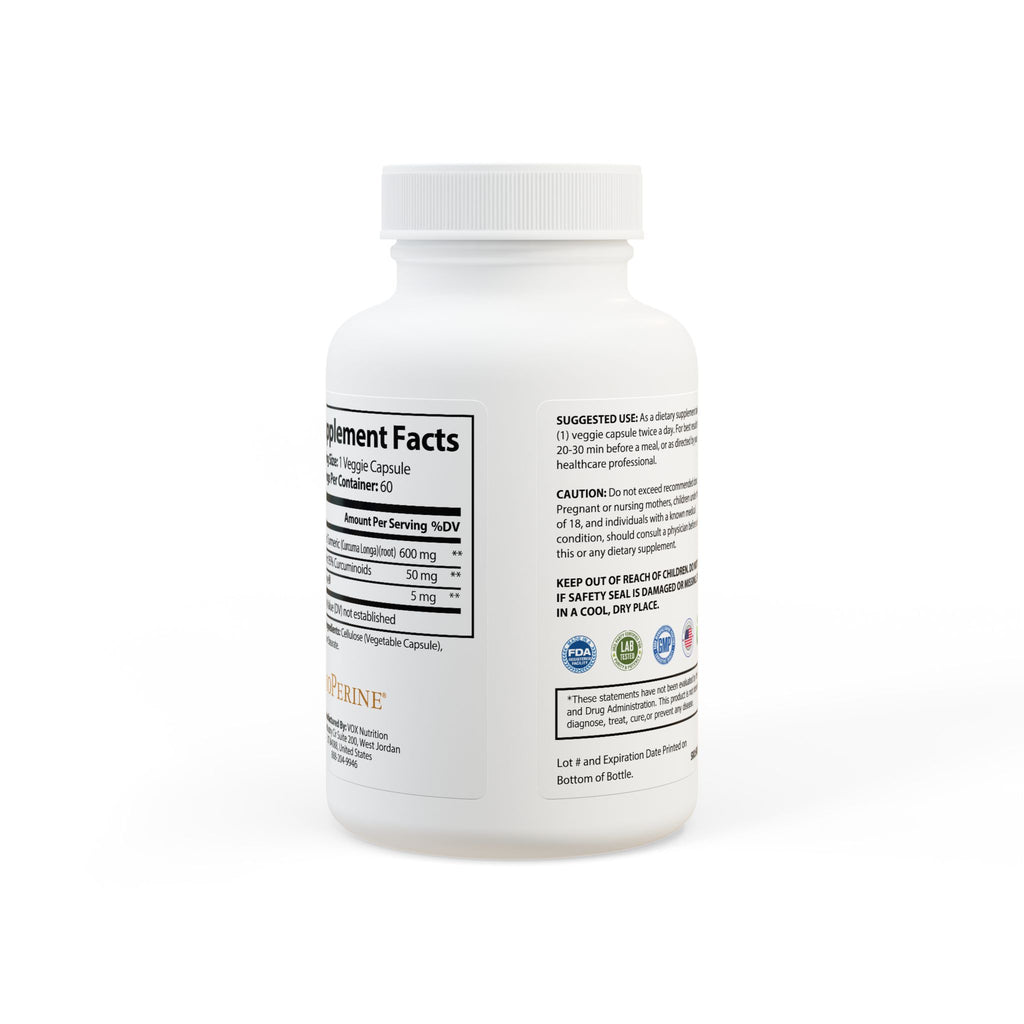 Turmeric with BioPerine® – 60 Capsules